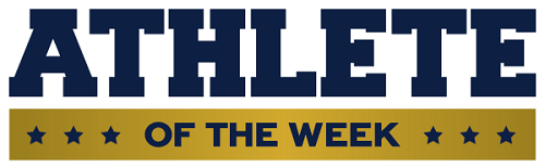 Athlete of the week graphic
