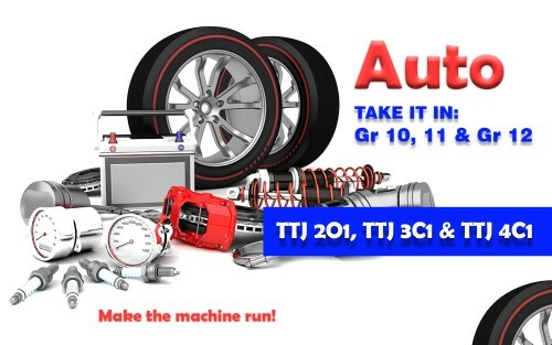 Auto courses graphic